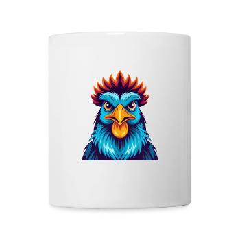 Chicken Colorful Kawaii Cartoon Character Clipart - Mug - white - Front