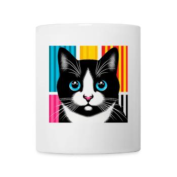 Chat - Mug blanc - blanc - Devant
