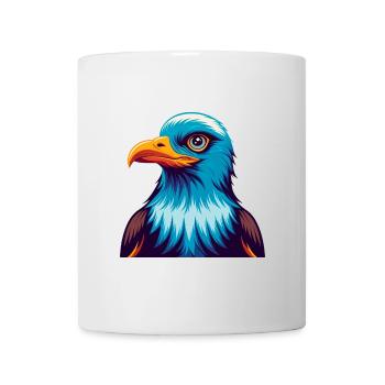 Seagull Colorful Kawaii Cartoon Character Clipart - Mug - white - Front