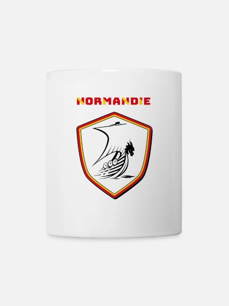 Normandie - Mug blanc - blanc