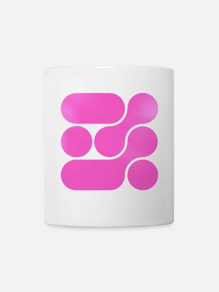 OCHOOO - Hard PInk - Tasse - Weiß