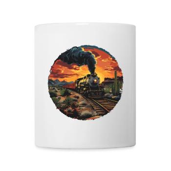 Railway Portrait - Mug - white - Front
