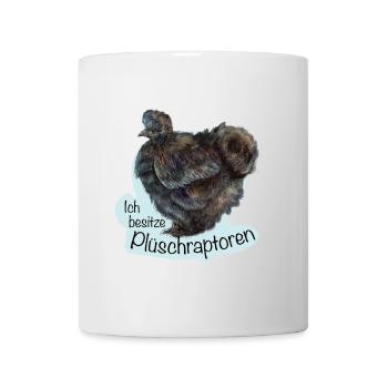 Les rapaces en peluche - Mug blanc - blanc - Devant