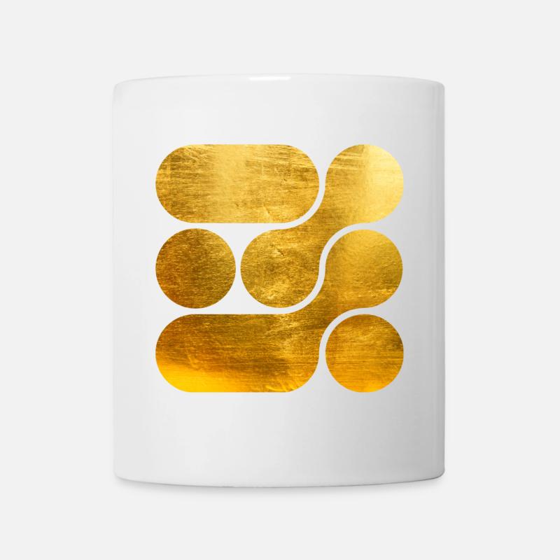 OCHOOO - GOLD - Tasse - Weiß