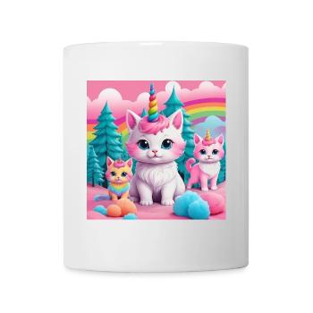 Unicorn Kittens - Mug - white - Front