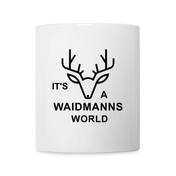 Waidmann, Hirsch, Jagd. Nothing more to say - Tasse - Weiß - Vorne