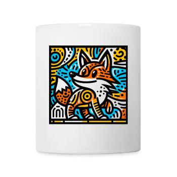 Fuchs - Tasse - Weiß - Vorne