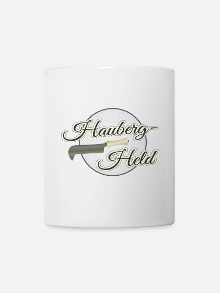 Held des Haubergs Wald Ranger Hauberg Knipp Gnibb - Tasse - Weiß