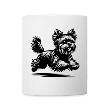 Yorkshire Terrier - Mug - white - Front