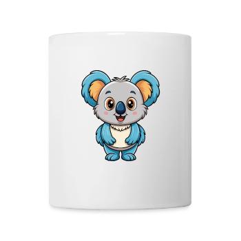 Koala Cute Cartoon Character Kawaii Clipart - Mug - white - Front