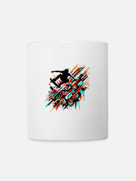 GraffitiBlack - Tasse - Weiß