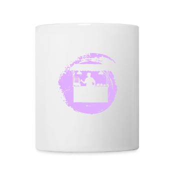 Restauration rapide ; food truck savoureux - Mug blanc - blanc - Devant