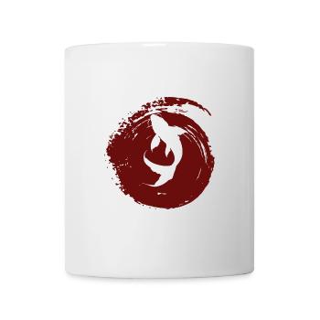 Koi Fish Pond Fishing - Mug - white - Front