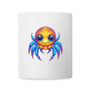 Sea Spider Colorful Kawaii Cartoon Sea Animal - Mug - white - Front