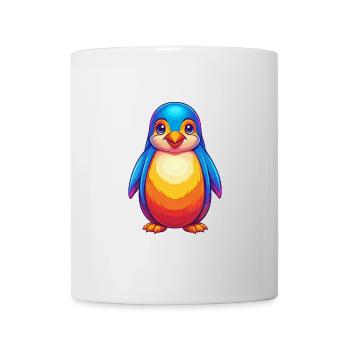 Penguin Colorful Kawaii Cartoon Sea Animal - Mug - white - Front