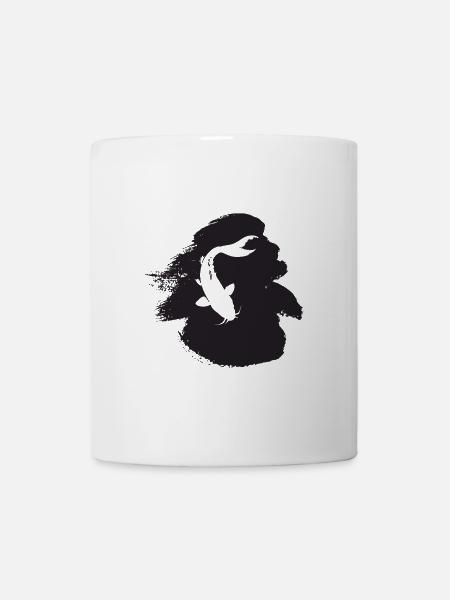 Koi Fisch Fischer Fischen - Tasse - Weiß