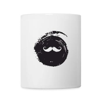 Schnurrbart November Gentleman - Tasse - Weiß - Vorne