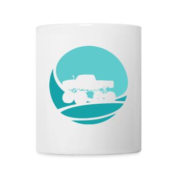 Monster Truck Off-Road Driver Off-Road - Mug - white - Front