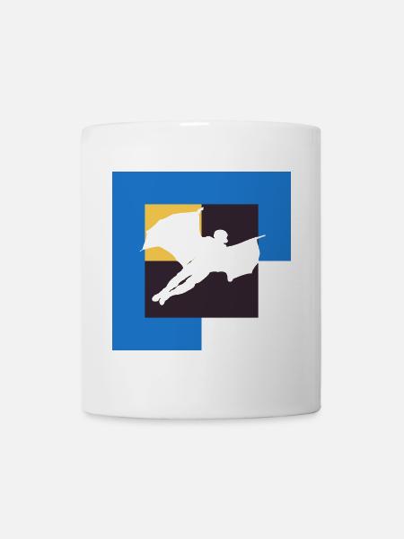 Wingsuit Base Jumping - Tasse - Weiß