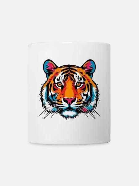 Tiger - Tasse - Weiß