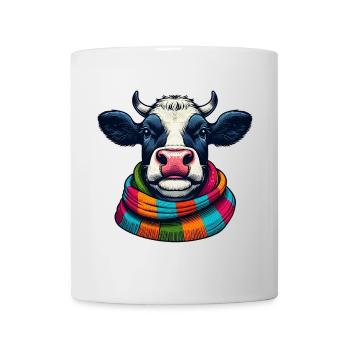 Vache - Mug blanc - blanc - Devant