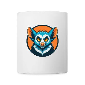 Aye Aye Cute Funny Kawaii Cartoon Animal Pet Logo - Mug - white - Front