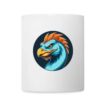 Basilisk Niedliches Kawaii Cartoon Tier Haustier Logo - Tasse - Weiß - Vorne