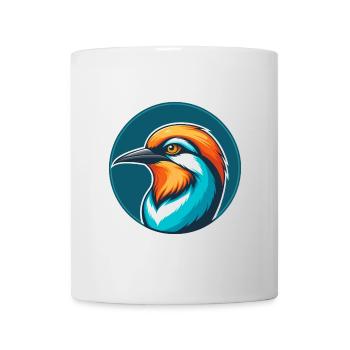 Bienenfresser Niedliches Kawaii Cartoon Tier Haustier Logo - Tasse - Weiß - Vorne
