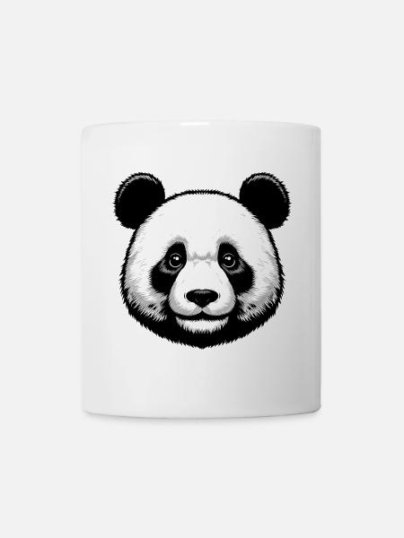 Panda - Tasse - Weiß