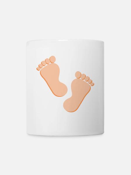 Foot Feet Foot Care Podiatry - Mug - white