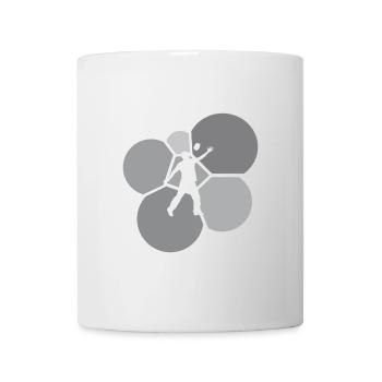 Jeu de sacs de cornhole - Mug blanc - blanc - Devant
