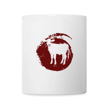 Vegan Animal Rights Bio - Tasse - Weiß - Vorne