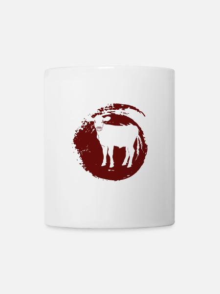 Vegan Animal Rights Bio - Tasse - Weiß
