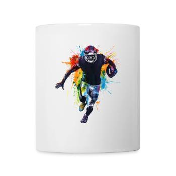 American Football Player - Tasse - Weiß - Vorne