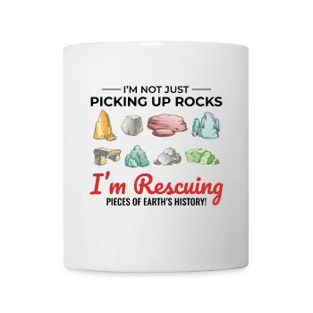 Rock Hound Collecting Collector Geology Geologist - Mug - white - Front