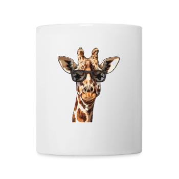 Giraffe Lustig Sommer - Tasse - Weiß - Vorne