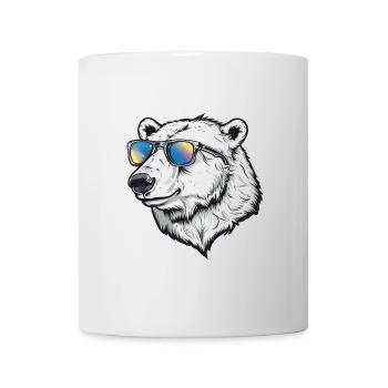Polar Bear Funny Summer Sun - Mug - white - Front