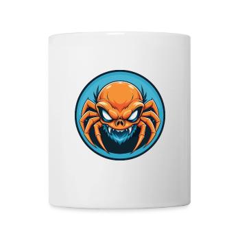 araignée mignon kawaii dessin animé clipart animal animal logo - Mug blanc - blanc - Devant