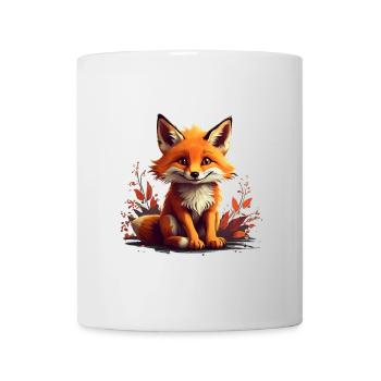 Mischievous Fox - Mug - white - Front