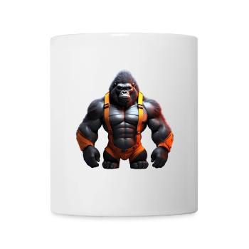 Gorilla Force Primas Ideales Geschenk - Tasse - Weiß - Vorne