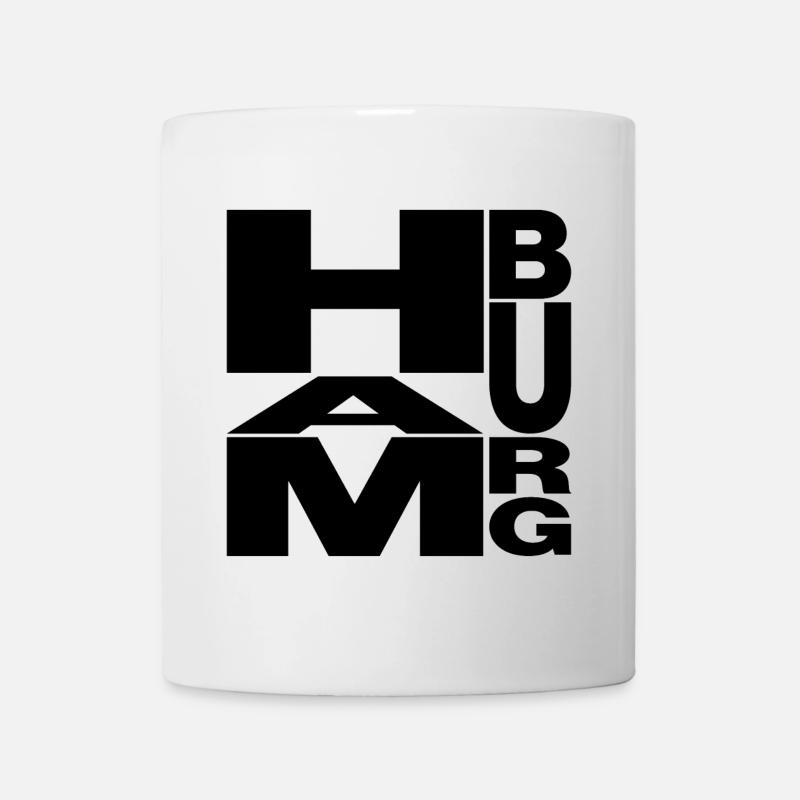 HAMBURG - Tasse - Weiß