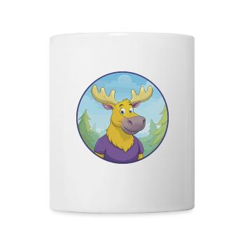 orignal mignon kawaii dessin animé clipart animal de compagnie - Mug blanc - blanc - Devant