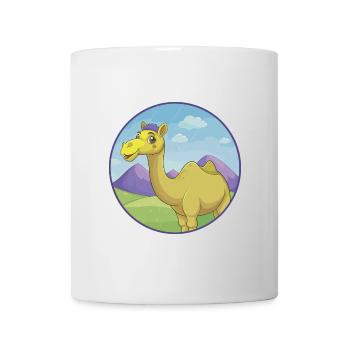 Camel Cute Kawaii Cartoon Clipart Animal Pet - Mug - white - Front