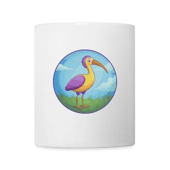 Ibis Cute Kawaii Cartoon Clipart Animal Pet - Mug - white - Front