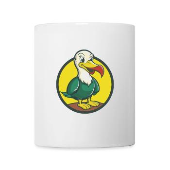 Albatross Cute Kawaii Cartoon Clipart Pet Animal - Mug - white - Front