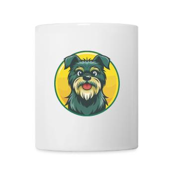 Affenpinscher Dog Cute Kawaii Cartoon Pet Animal - Mug - white - Front