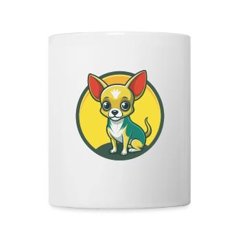 Chihuahua Dog Cute Kawaii Cartoon Clipart Animal - Mug - white - Front