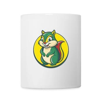Chipmunk Cute Kawaii Cartoon Clipart Pet Animal - Mug - white - Front
