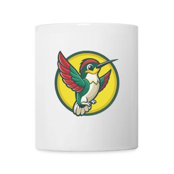 Hummingbird Cute Kawaii Cartoon Clipart Pet Animal - Mug - white - Front
