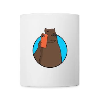 Influenceur des médias sociaux Capybara - Mug blanc - blanc - Devant